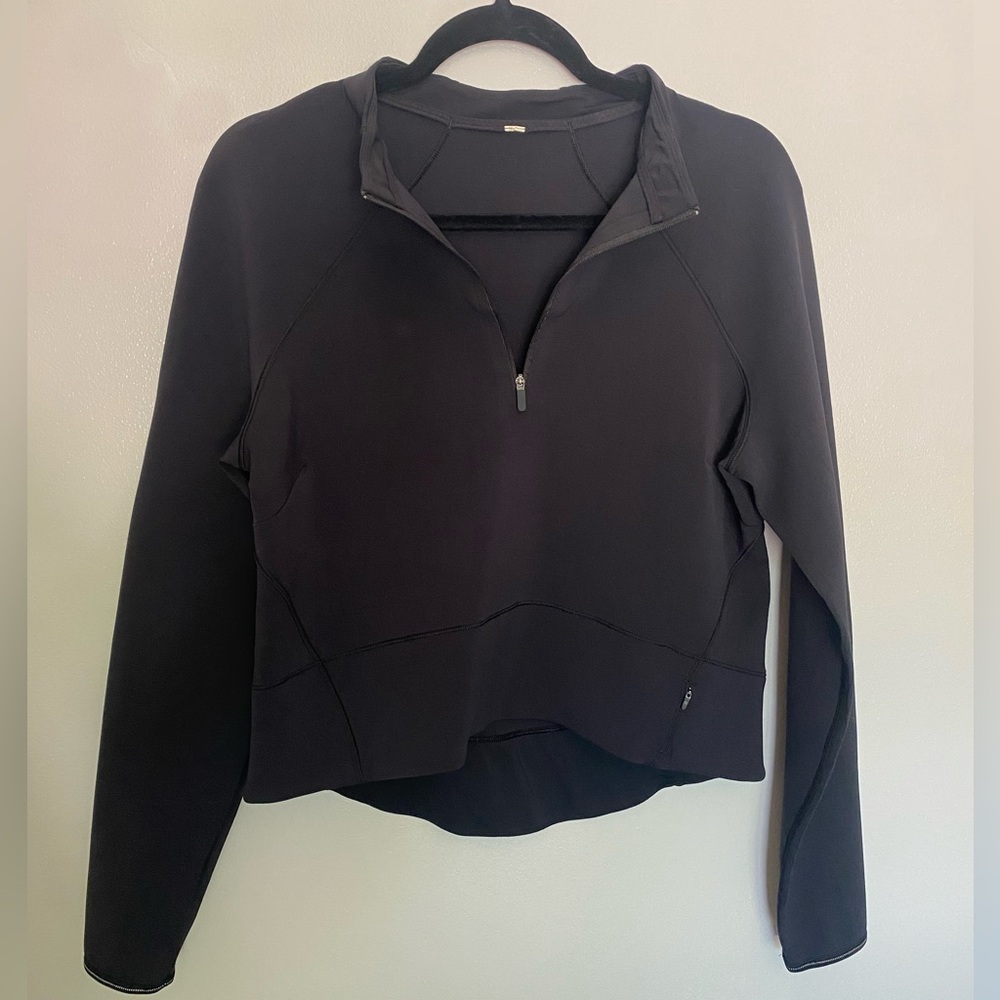 lululemon athletica half zip jacket